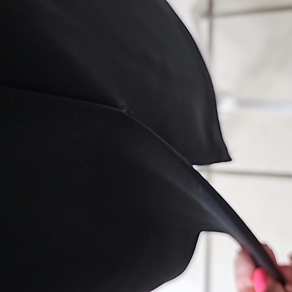 Worthington Color Block knee-Length Black and Blue Size 4 - Picture 6 of 10